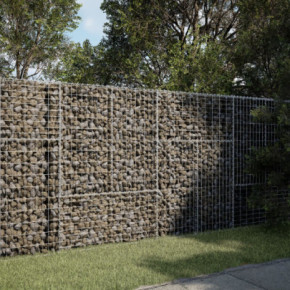 Coș Gabion cu Capace - Fier Galvanizat - 200x50x150 cm