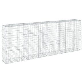 Coș Gabion cu Capac - Fier Galvanizat - 400x50x150 cm 2