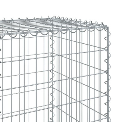 Coș Gabion cu Capace - Fier Galvanizat - 500x50x150 cm