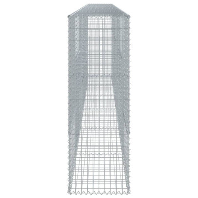 Coș Gabion cu Capac - Fier Galvanizat - 600x50x150 cm
