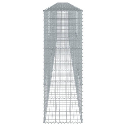 Coș Gabion cu Capac - Fier Galvanizat - Livrare Gratuită