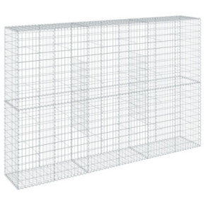 Coș Gabion cu Capac - Fier Galvanizat - 300x50x200 cm 2