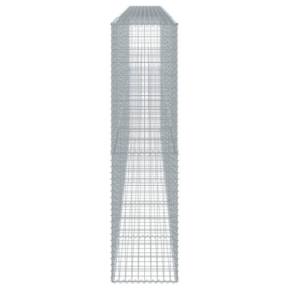 Coș Gabion cu Capac - Fier Galvanizat - 600x50x200 cm