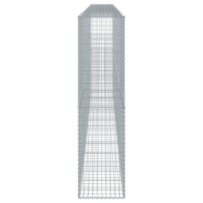 Coș Gabion cu Capac - Fier Galvanizat - 600x50x200 cm