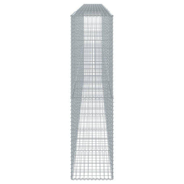 Coș Gabion cu Capac - Fier Galvanizat - 700x50x200 cm