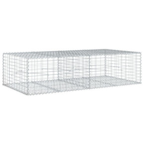Coș Gabion cu Capac - Fier Galvanizat 200x100x50 cm 2