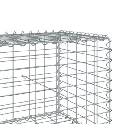 Coș Gabion cu Capac 300x100x50 cm - Fier Galvanizat Rezistent