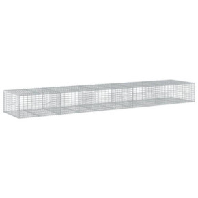 Coș Gabion cu Capac 500x100x50 cm - Fier Galvanizat Rezistent 2