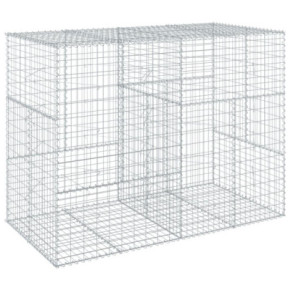 Coș Gabion cu Capac - Fier Galvanizat 200x100x150 cm 2