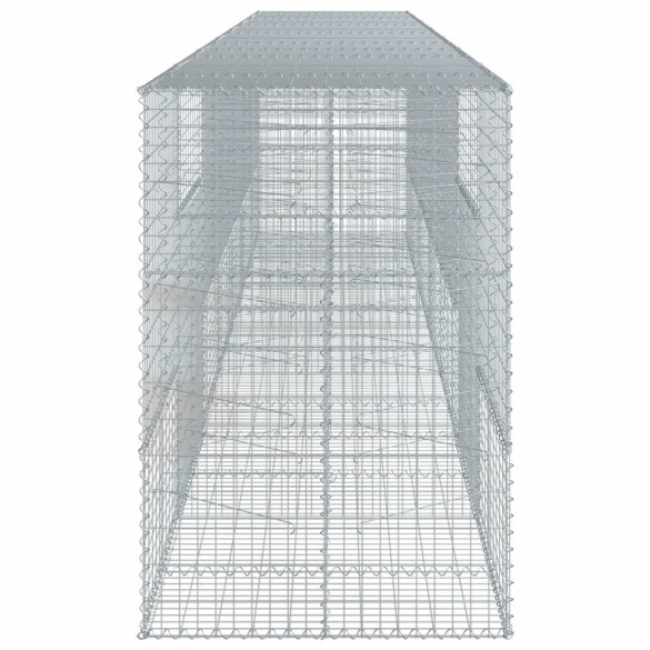 Coș Gabion cu Capac - Fier Galvanizat - 700x100x150 cm