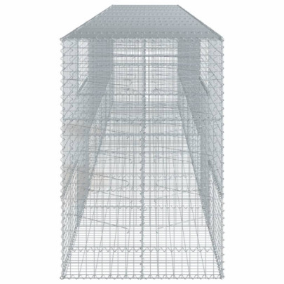 Coș Gabion cu Capac - Fier Galvanizat - 700x100x150 cm