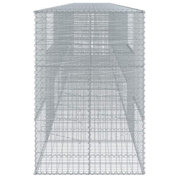 Coș Gabion cu Capac - Fier Galvanizat - Livrare Gratuită