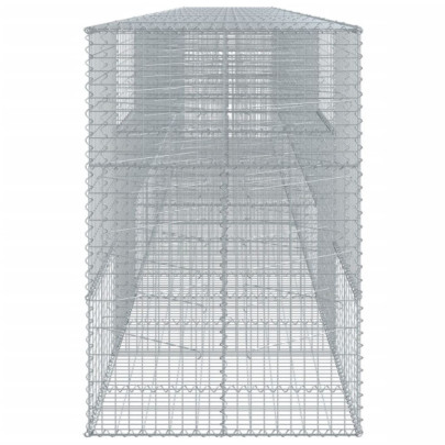 Coș Gabion cu Capac - Fier Galvanizat - Livrare Gratuită