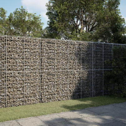 Coș Gabion cu Capac - Fier Galvanizat - 300x100x200 cm