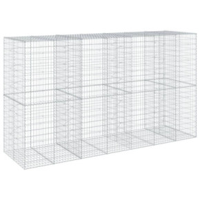 Coș Gabion cu Capac - Fier Galvanizat - 350x100x200 cm 2