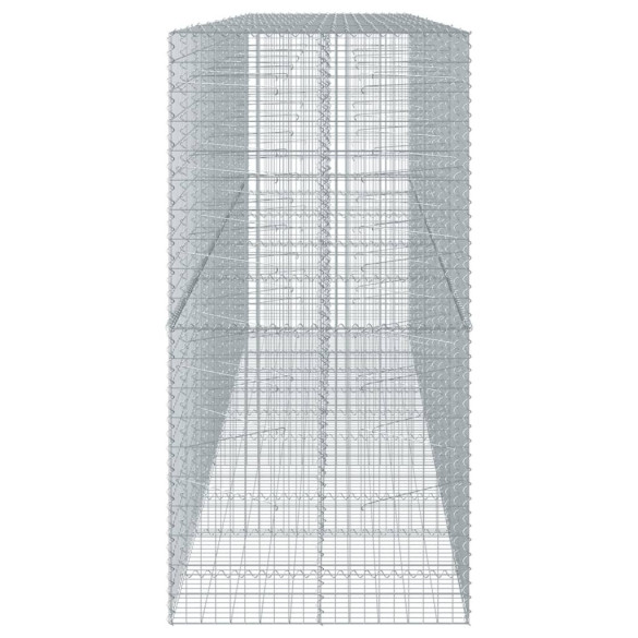 Coș Gabion cu Capac 500x100x200 cm - Fier Galvanizat Rezistent
