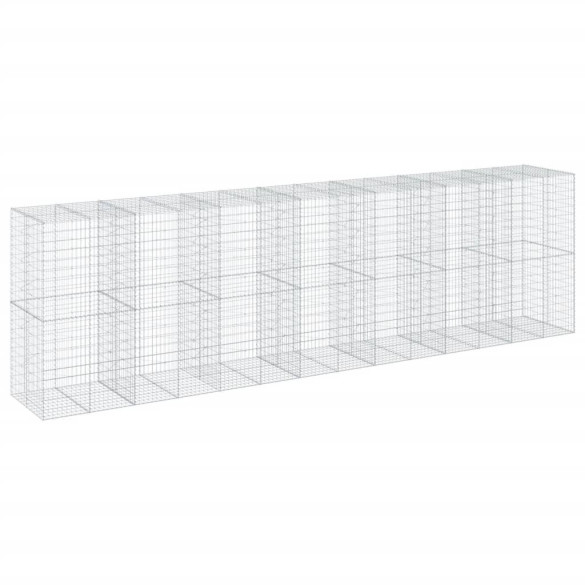 Coș Gabion cu Capac 700x100x200 cm - Fier Galvanizat Rezistent