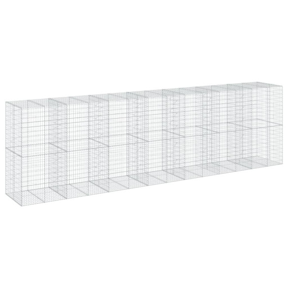 Coș Gabion cu Capac 700x100x200 cm - Fier Galvanizat Rezistent