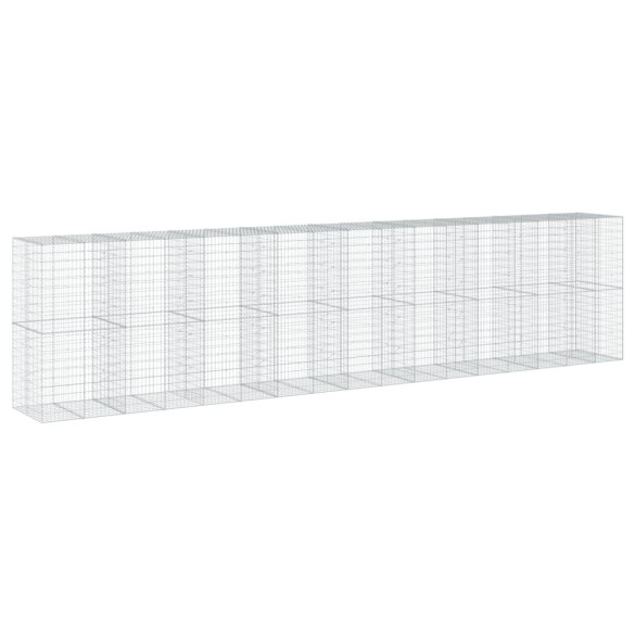 Coș Gabion cu Capac - Fier Galvanizat - 850x100x200 cm