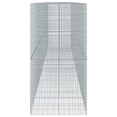 Coș Gabion cu Capac - Fier Galvanizat - 850x100x200 cm