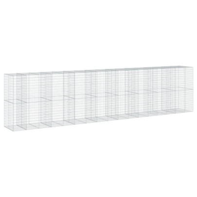 Coș Gabion cu Capac - Fier Galvanizat - 850x100x200 cm