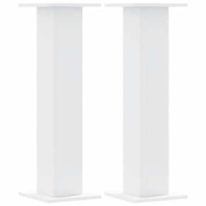 Suporturi Plante Lemn Alb - 2 buc., 60 kg capacitate 2