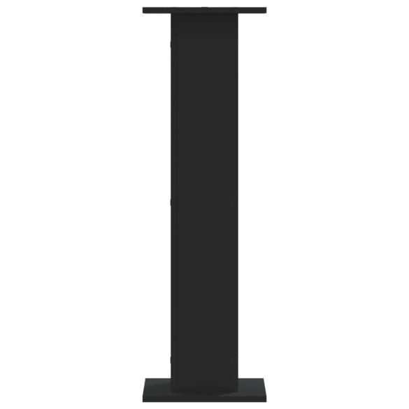 Suporturi Plante Lemn Negru - 2 bucăți - 95 cm