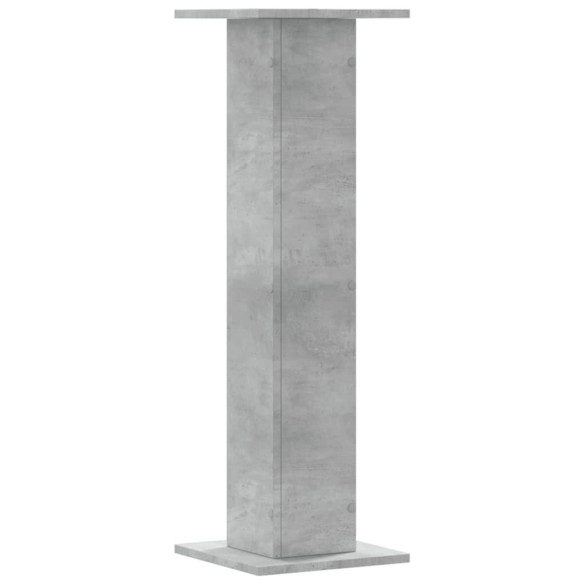Suport Plante Gri Beton 30x30x95 cm - 2 bucăți - Lemn Prelucrat Suport Plante Gri Beton 30x30x95 cm - 2 bucăți - Lemn Prelucrat