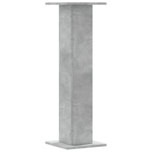 Suport Plante Gri Beton 30x30x95 cm - 2 bucăți - Lemn Prelucrat Suport Plante Gri Beton 30x30x95 cm - 2 bucăți - Lemn Prelucrat