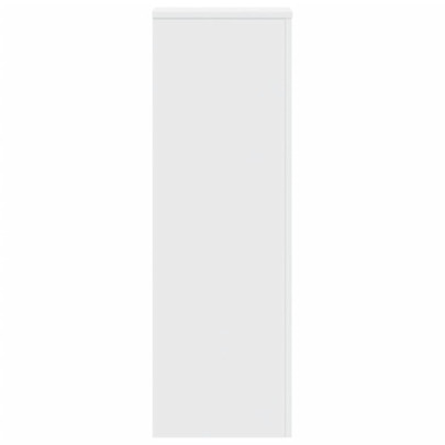 Suporturi Plante Lemn Alb - 2 bucăți - 100 cm - Gratis Livrare