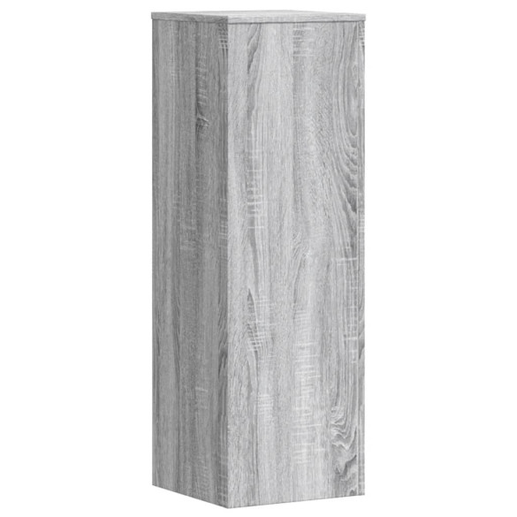 Suporturi Plante Gri Sonoma - 2 buc, Lemn Prelucrat 33x33x100cm Suporturi Plante Gri Sonoma - 2 buc, Lemn Prelucrat 33x33x100cm