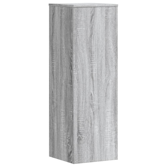 Suporturi Plante Gri Sonoma - 2 buc, Lemn Prelucrat 33x33x100cm Suporturi Plante Gri Sonoma - 2 buc, Lemn Prelucrat 33x33x100cm