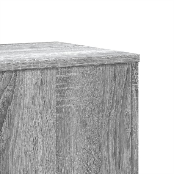 Suporturi Plante Gri Sonoma - 2 buc, Lemn Prelucrat 33x33x100cm Suporturi Plante Gri Sonoma - 2 buc, Lemn Prelucrat 33x33x100cm