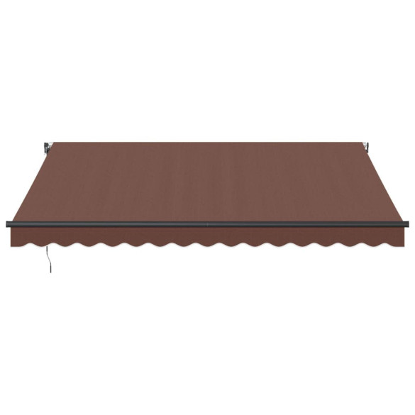 Copertină Automată Retractabilă Maro 400x300 cm