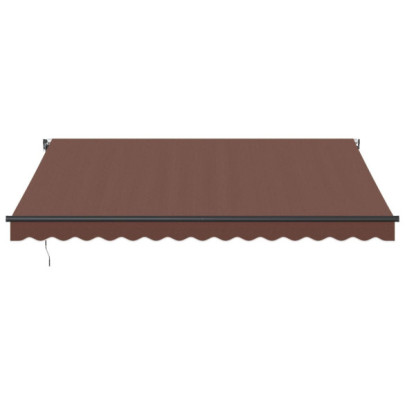 Copertină Automată Retractabilă Maro 400x300 cm