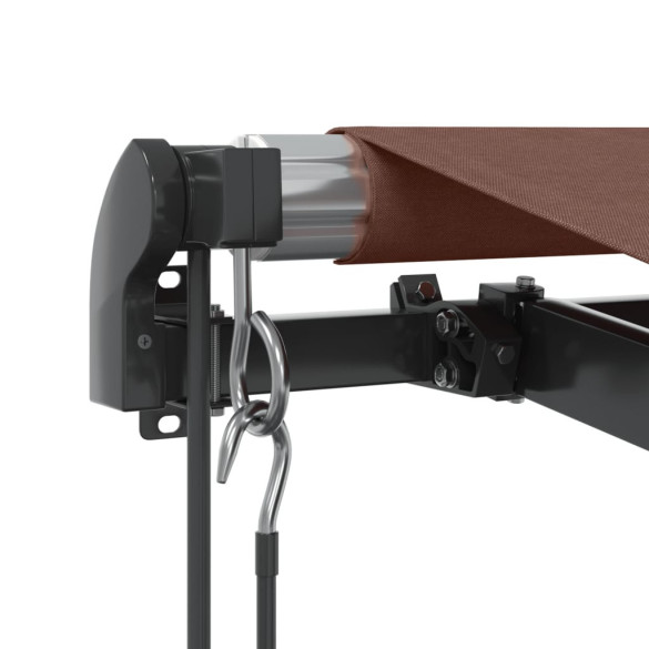 Copertină Automată Retractabilă Maro 600x300 cm | Livrare Gratuită