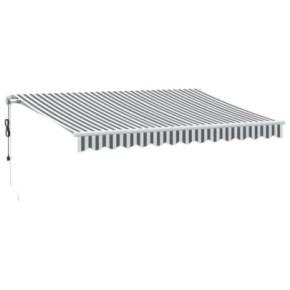 Copertină Automată Retractabilă 350x250cm - Antracit/Alb 2