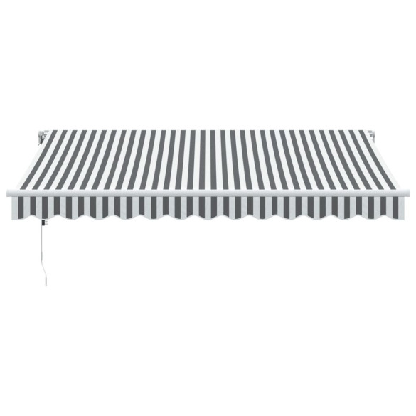 Copertină Automată Retractabilă 350x250cm - Antracit/Alb