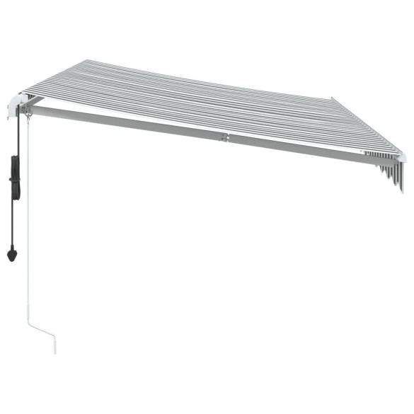 Copertină Automată Retractabilă 350x250cm - Antracit/Alb