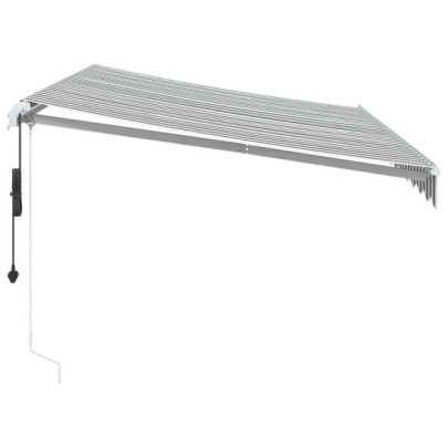 Copertină Automată Retractabilă 350x250cm - Antracit/Alb