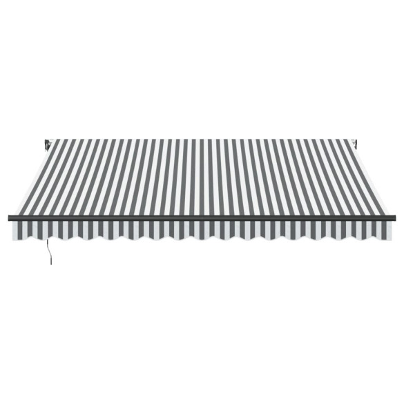 Copertină automată retractabilă 4x3m - Antracit/Alb - Livrare Gratuită