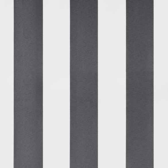 Copertină retractabilă manual 5x3m - Antracit/Alb - Livrare gratuită