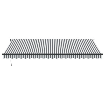 Copertină Retractabilă Manuală cu LED - 500x300 cm