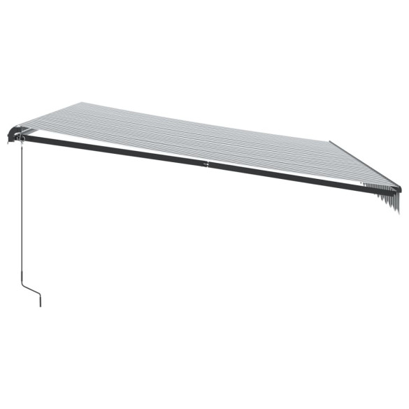 Copertină Retractabilă Manuală cu LED - 500x300 cm