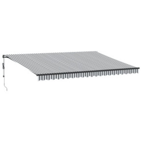 Copertină automată cu LED și senzor vânt - 500x300 cm 2