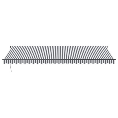 Copertină Retractabilă Manuală cu LED - 600x300 cm