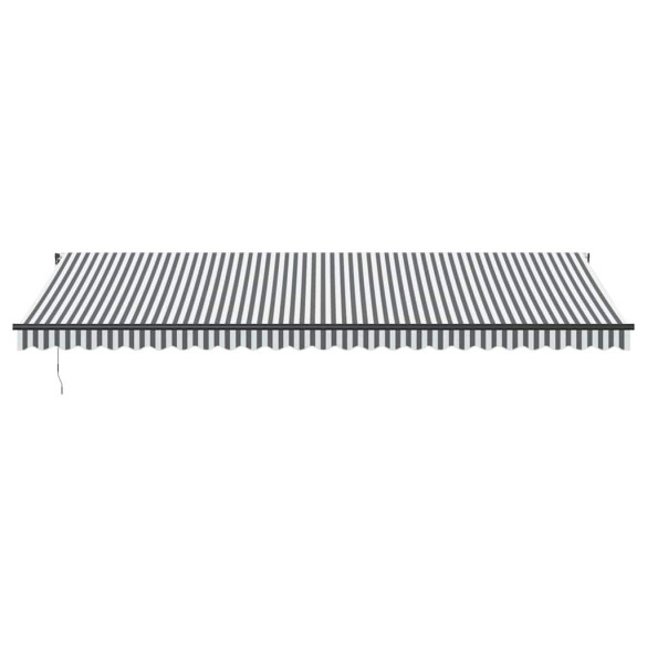 Copertină Automată Retractabilă 6x3m - Antracit/Alb | Livrare Gratuită