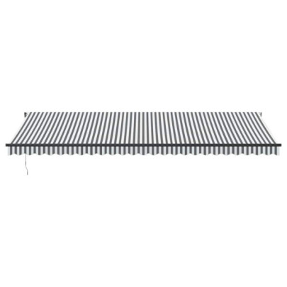 Copertină Automată Retractabilă 6x3m - Antracit/Alb | Livrare Gratuită