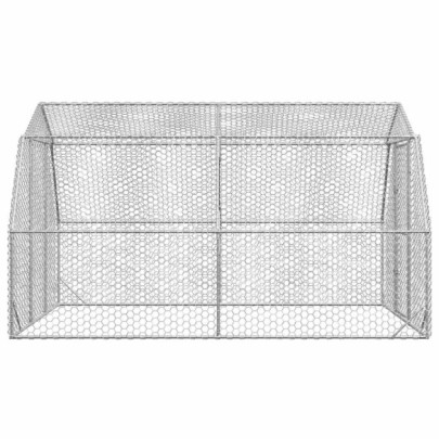 Creșterea găinilor 2,5x4x2,25 m Oțel galvanizat