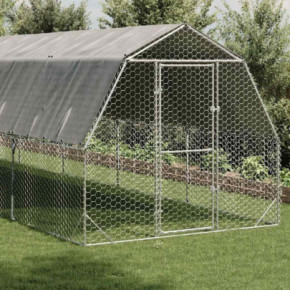 Adăpost Pui 2,5x10m Oțel Galvanizat - Livrare Gratuită 2